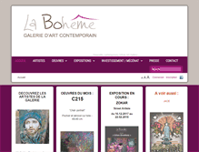 Tablet Screenshot of laboheme-deauville.fr